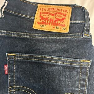 Dark Blue 511 Levi’s Jeans for men
